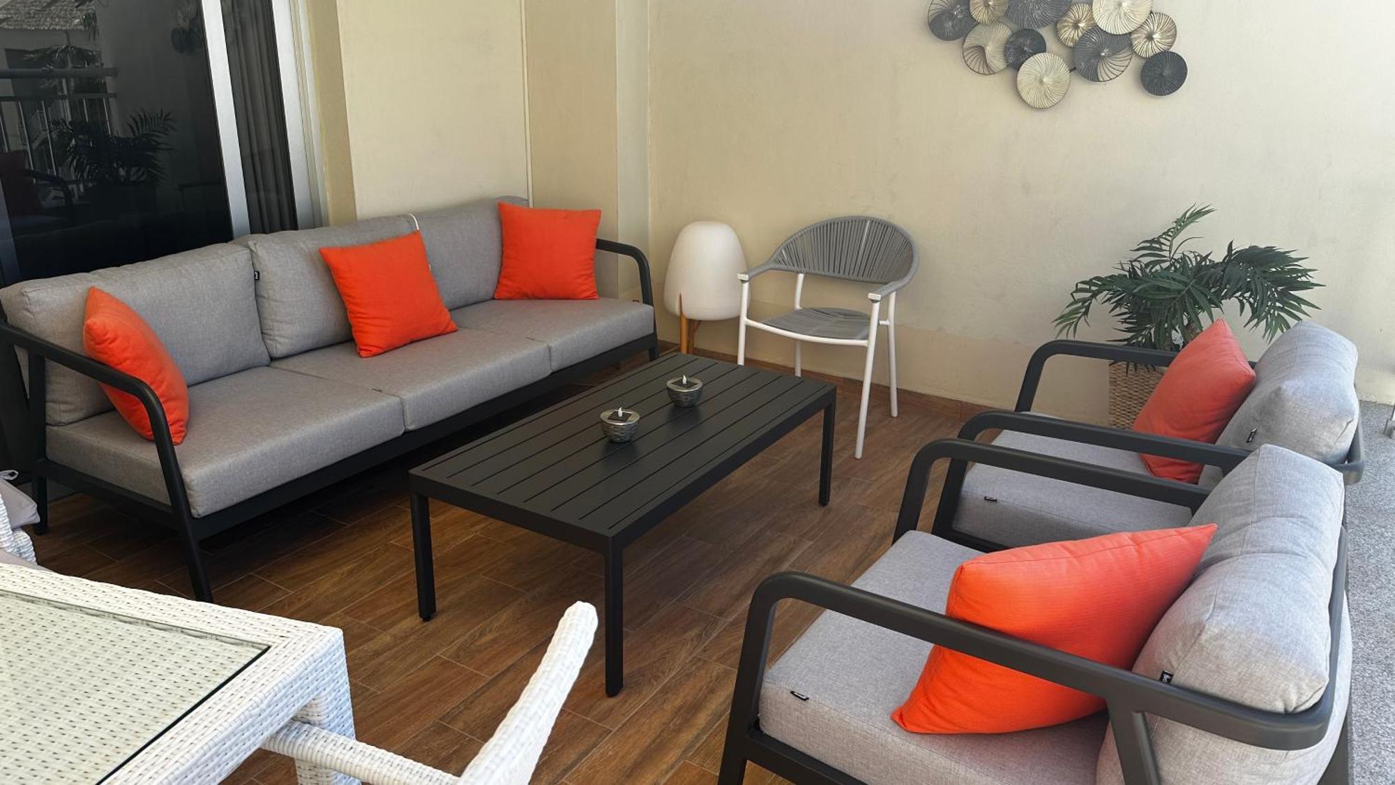 Luxurioese Duplex Ferienwohnung In Sehr Ruhiger Wohnanlage Mit Meerblick Palm-mar Exterior foto