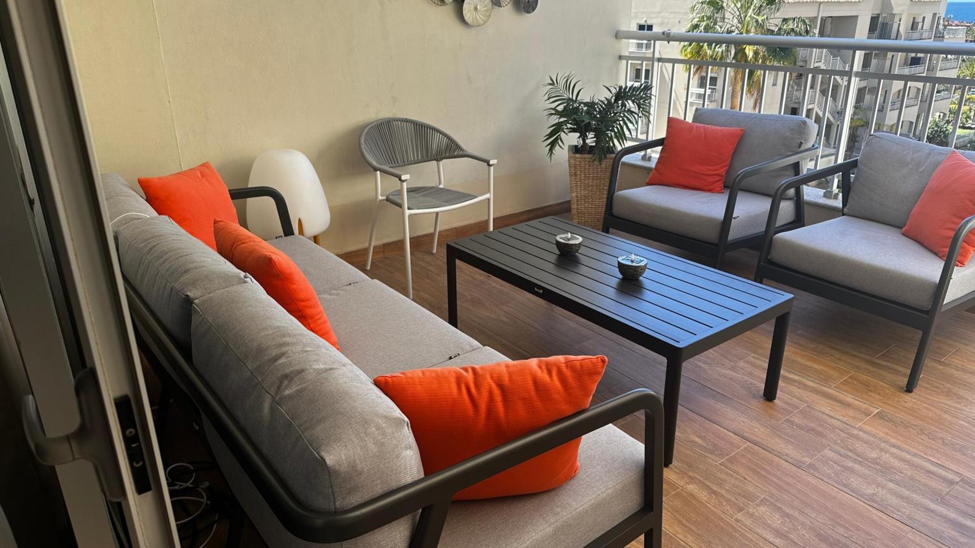 Luxurioese Duplex Ferienwohnung In Sehr Ruhiger Wohnanlage Mit Meerblick Palm-mar Exterior foto