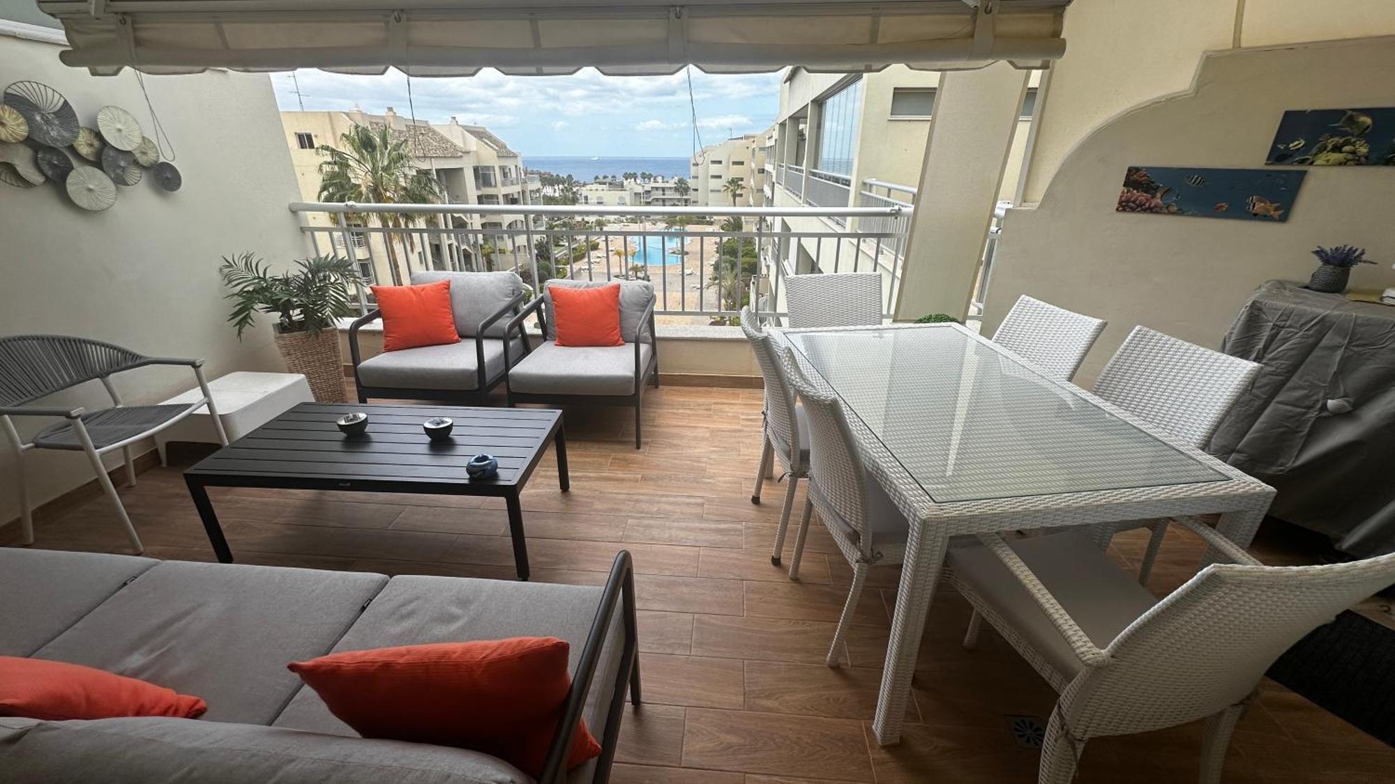 Luxurioese Duplex Ferienwohnung In Sehr Ruhiger Wohnanlage Mit Meerblick Palm-mar Exterior foto