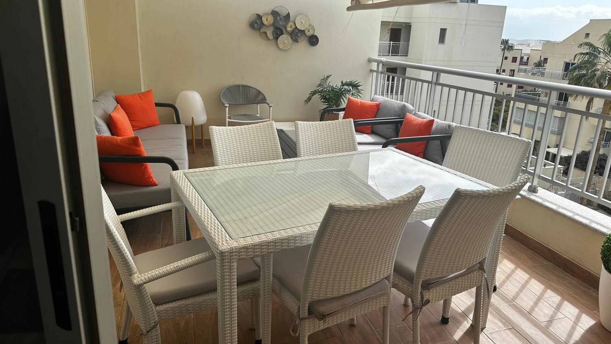 Luxurioese Duplex Ferienwohnung In Sehr Ruhiger Wohnanlage Mit Meerblick Palm-mar Exterior foto